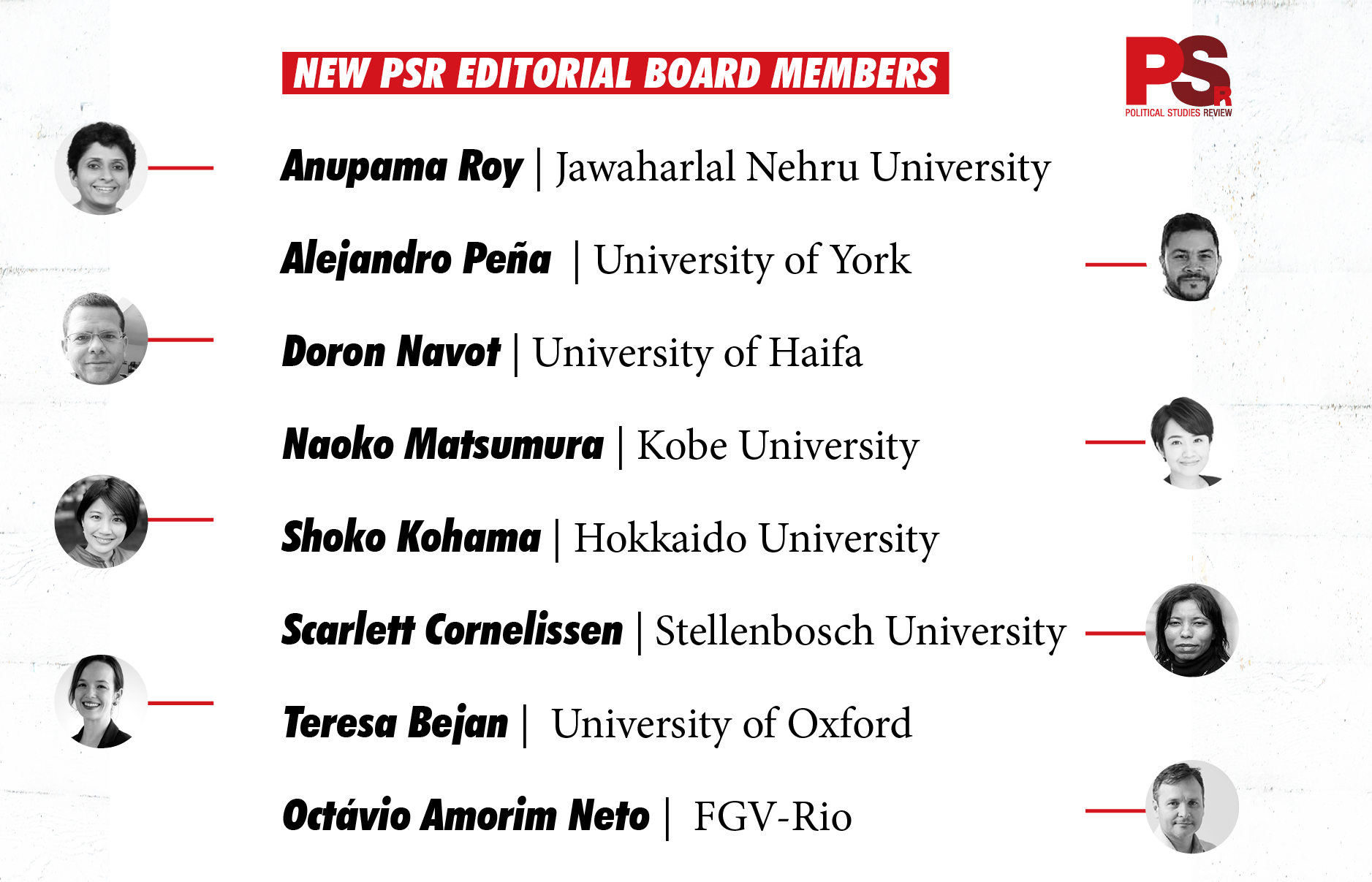 New Editorial Board Members - Political Studies Review: Our Blog